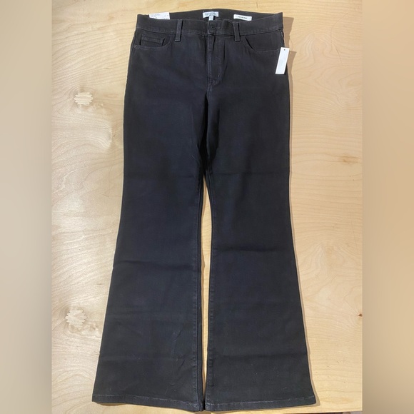 Jessica Simpson Denim - Jessica Simpson Classic Black High Rise Flare Jeans 14 (QJ)
